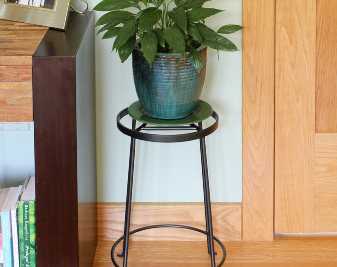 24" Diamond Plant Stands Wrought Iron indoor/outdoor