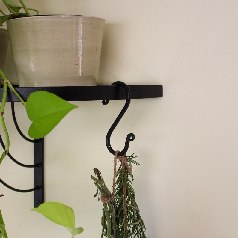 3wrought Iron Mini Shooks 3 1/2inch set of THREE Etsy