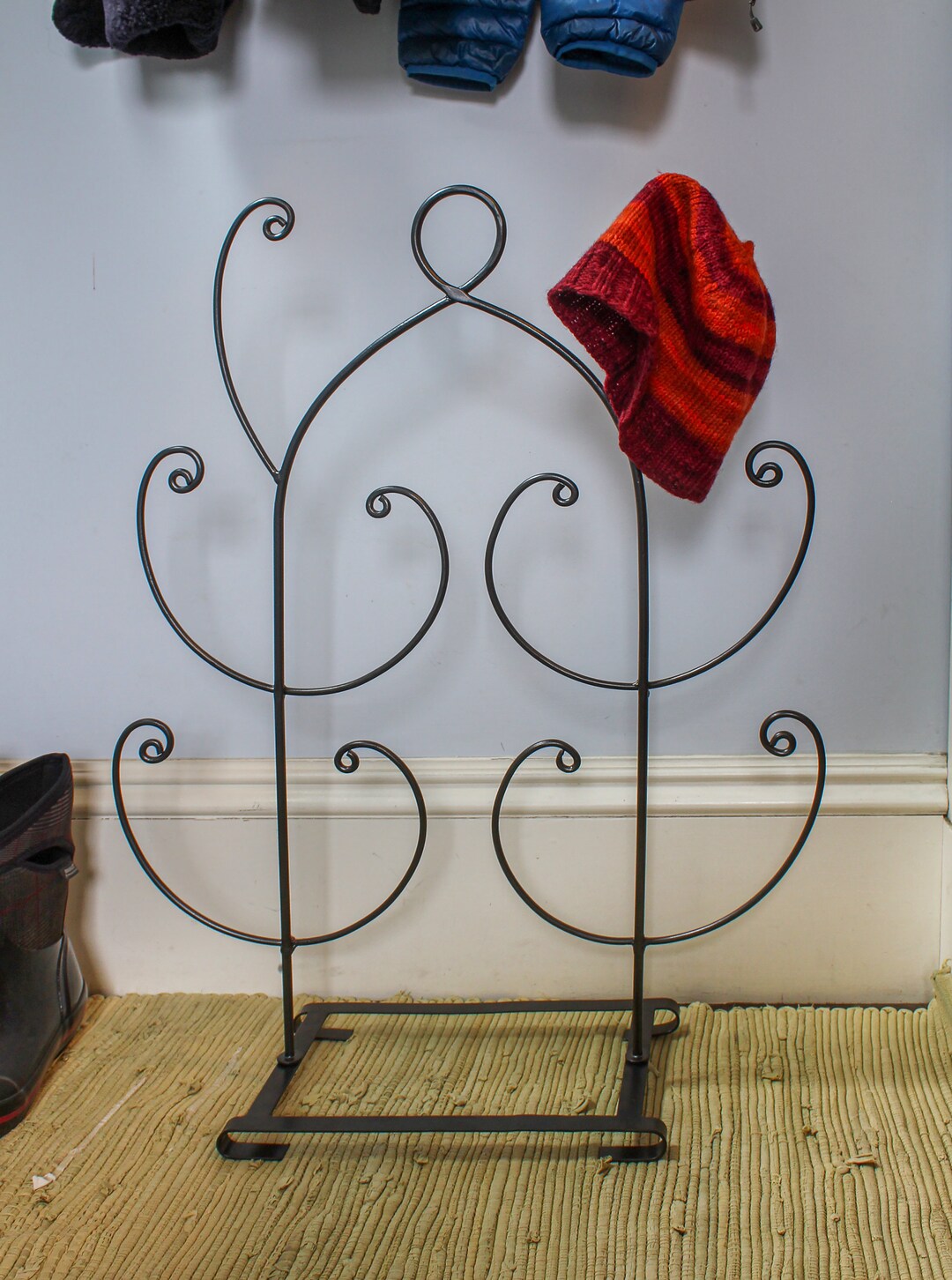 Mitten Tree Drying Rack, Decorative Wrought Iron Etsy