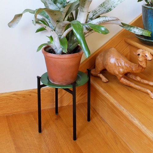 Mini Modern Plant Stand Flowerpot Holder Indoor/outdoor - Etsy