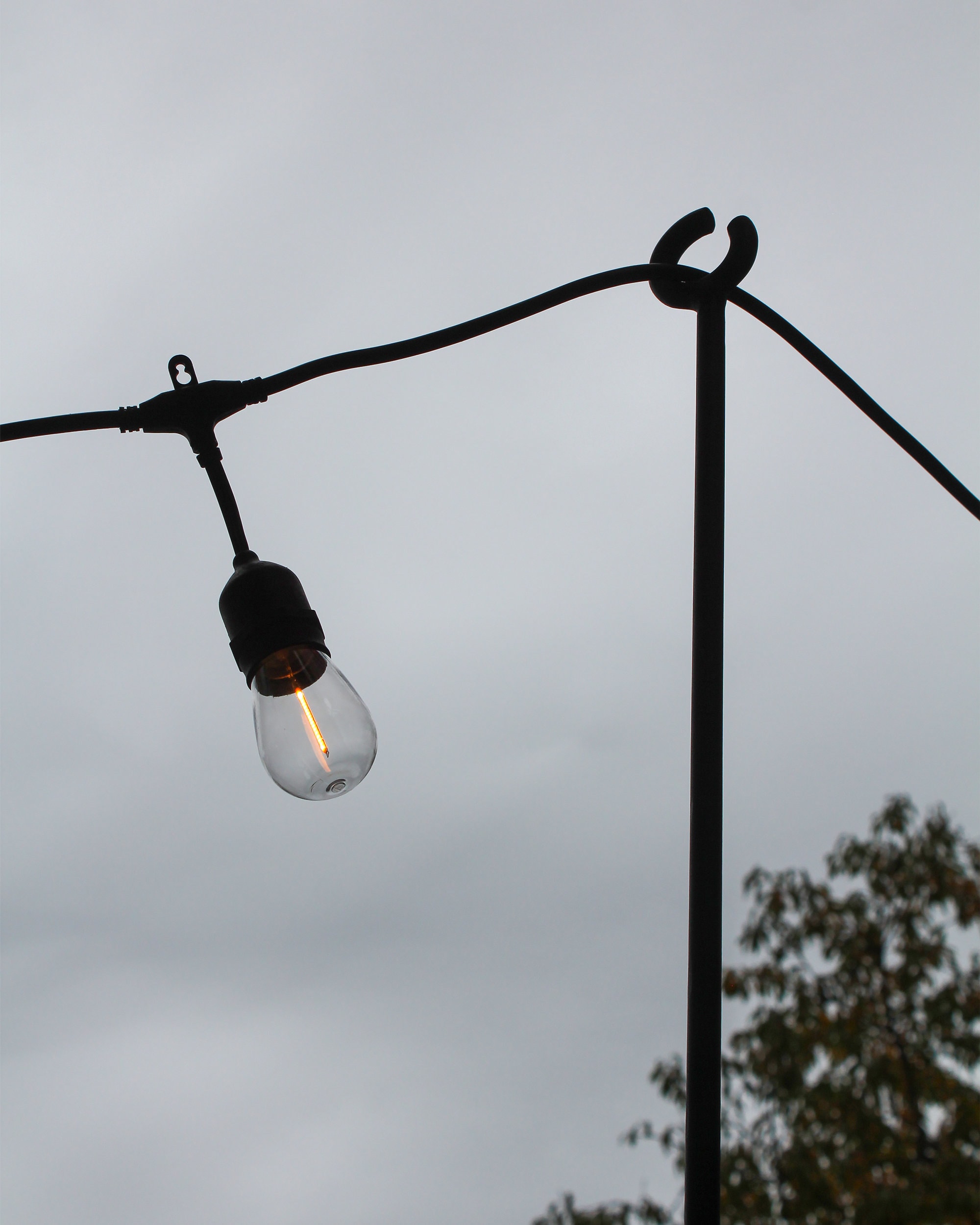 Hanging 2024 light pole