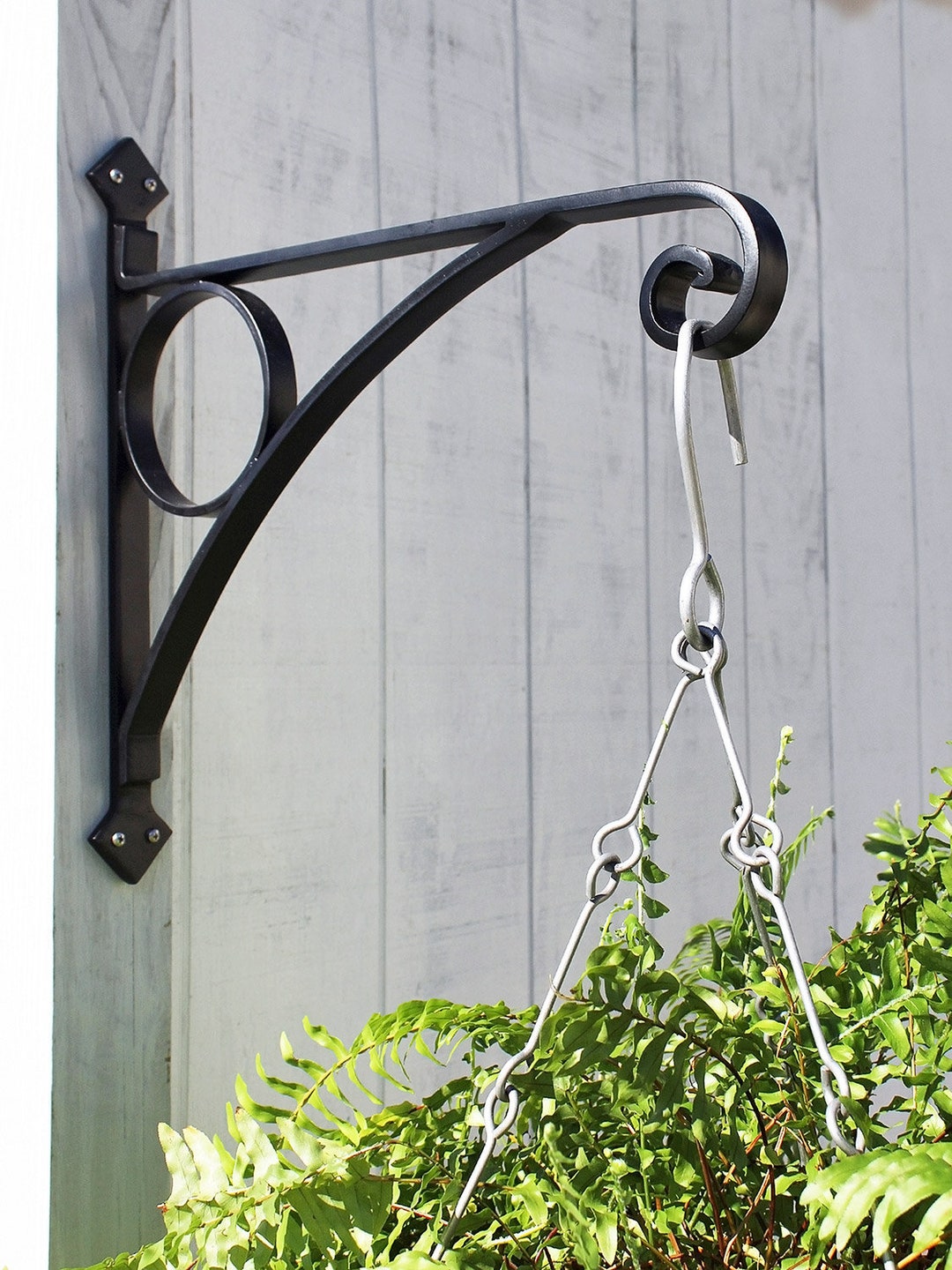 Shelf Brackets with Hooks, Heavy Duty Floating Shelf Bracket, Cast