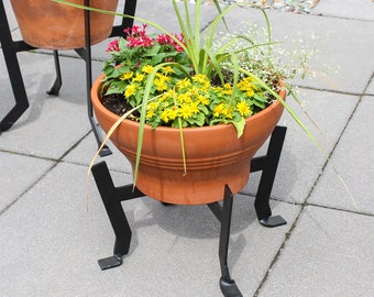 Denise 9" Modern Plant Stand Flowerpot Holder indoor/outdoor