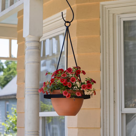 Modern Hanging Planter With 8" Pot - Etsy