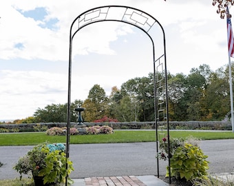 Squares Wrought Iron Arbor Garden Arch