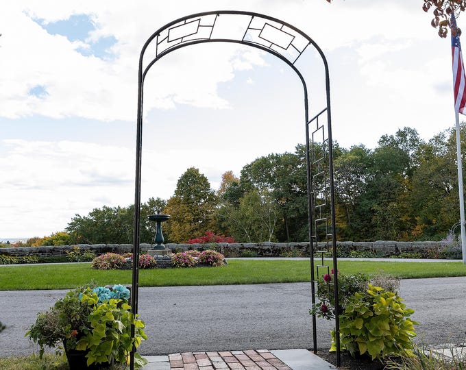 Squares Wrought Iron Arbor Garden Arch
