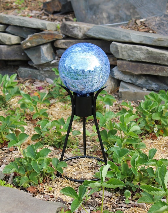 Glass ball for garden discount