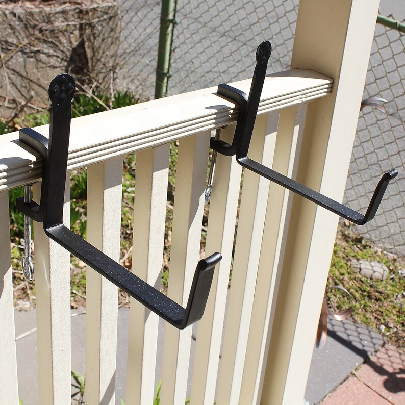 10 Clampon Railing Brackets for Window and Flower Etsy
