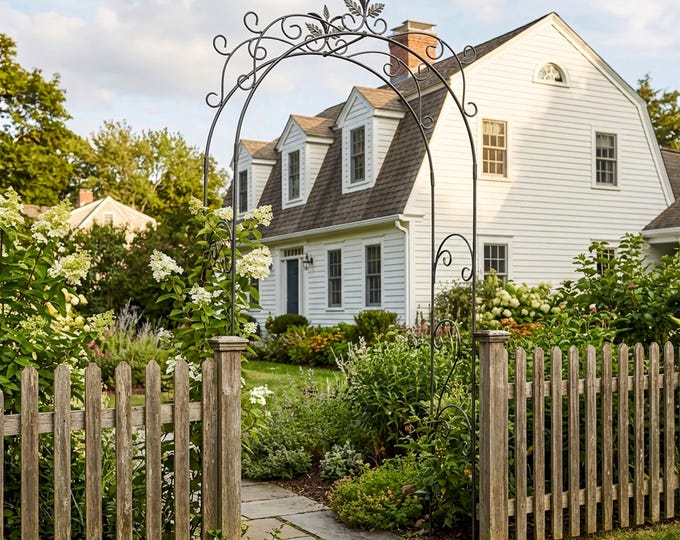 Jardin Wrought Iron Arbor Garden Arch