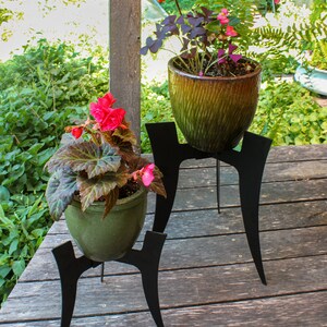 Ibex Modern Plant Stand Flowerpot Holder indoor/outdoor image 4