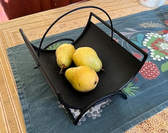 Sample Sale! Metal Basket for Fruit, Letters, Fireplace