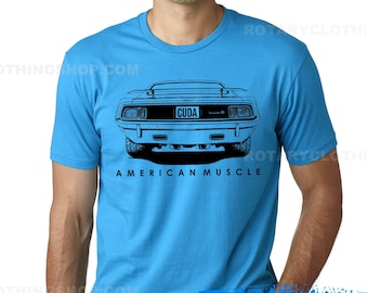 CUDA T-shirt- American Muscle Collection - Classic American Car - limited edition artwork