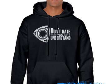 Dont hate what you dont  understand- Rx7 Sweatshirt hoodie- Rotary power vehicles - wankel - Rx8 hoodie - Rx3 - Mazda repu