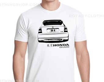 Honda Civic EK9 Type R - Civic T-shirt - Jdm Legend collection - Type R T-shirt