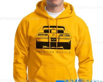 Camaro Hoodie- American Muscle Collection - Classic Camaro sweater - limited edition artwork