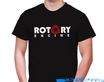 Rotary Engine T-shirt - Rotary Power vehicles- Rx7 tshirt - Rx8 - Mazda Repu - Rx3