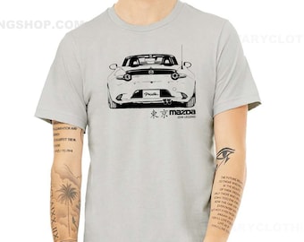 Mazda MX5 T-shirt - Miata 4th Gen convertible - Jdm Legend - Miata T-shirt -MX-5 ND