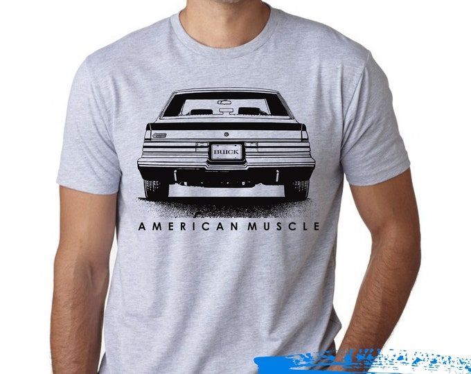 Featured listing image: Grand National T-shirt- American Muscle Collection - Buick Tshirt - limited edition artwork