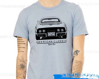 Corvette T-shirt - American Muscle car sketch collection - Corvette ZR2 Tshirt