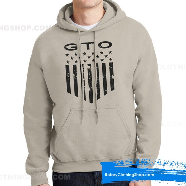 Pontiac Gto Sweater - American Muscle Car - Pontiac Sweatshirt- GTO Hoodie - USA Classic Vehicles