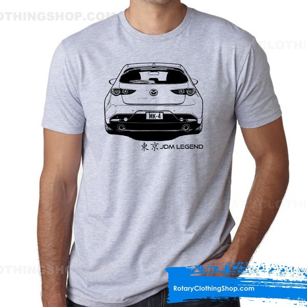 Mazda3 T-shirt- Mazda3 MK4 - sport hatchback - Mazda3 shirt -Mazdaspeed3