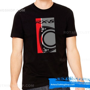 Mazda Rx-8 Tshirt - 23- Rotary Engine- wankel- Rx8 Shirt