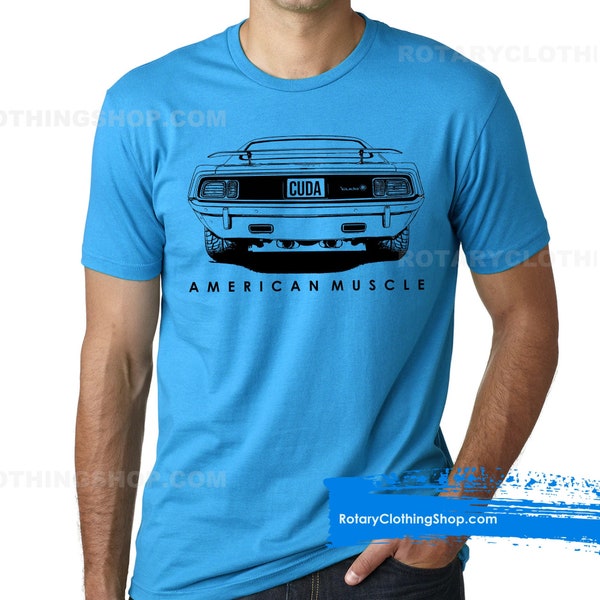 CUDA T-shirt- American Muscle Collection - Classic American Car - limited edition artwork