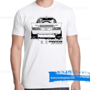 Mazda Rx7 FB T-Shirt: Group B Rally Racing Car, Rotary Power