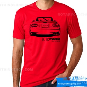 Mazda MX5 - Miata Jdm Legend - Miata Tshirt MX5 NA