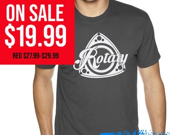 The Rotary life- Mazda Rotary engine T-shirt - Wankel - Rx7 T-shirt- Rx8 - Rx3 - Mazda Repu -Rx8 t-shirt