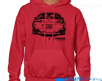 Mazda Rx8 hoodie -Unisex sweater- Rotary power- Shinka - Wankel
