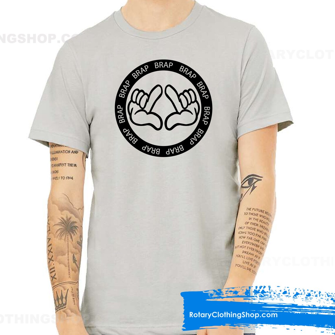 Rotary Hands - Brap Brap - Rotary Engine- Mazda T-shirt - Wankel Engine ...