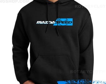 Mazdaspeed Hoodie Sweater - Ultra Design sweatshirt -Men hoodie - Rx7 - 787B - Mazdaspeed3 - Miata - Mazdaspeed6 - Rotary Power