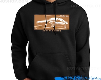 Mazda Rx-7 FC3s Hoodie - Jdm Legend- Rx7 hoodie- Rotary power vehicles - Wankel sweater