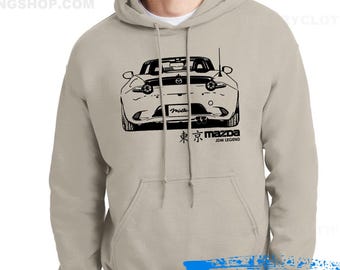 Mazda MX5 Hoodie - Miata 4th Gen convertible - Jdm Legend - Miata hoodie -MX-5 ND