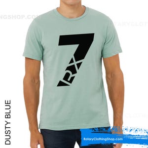 The 7 - Mazda RX7 T-shirt - Rotary Engine - Wankel