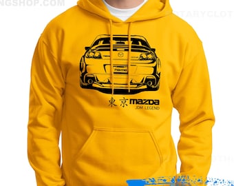 Mazda Rx8 hoodie -Unisex sweater- Rotary power- Shinka - Wankel