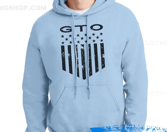 Pontiac Gto Sweater - American Muscle Car - Pontiac Sweatshirt- GTO Hoodie - USA Classic Vehicles