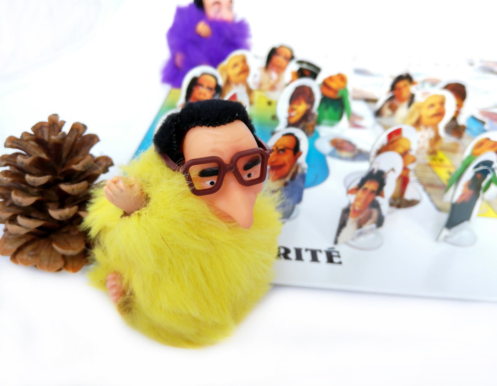 Jeu de Société LE BÉBÊTE SHOW & 5 Figurines Etsy