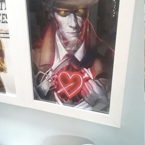 Fallout 4 Nick Valentine Wall Art Print 8x10 inch Open Edition image 3