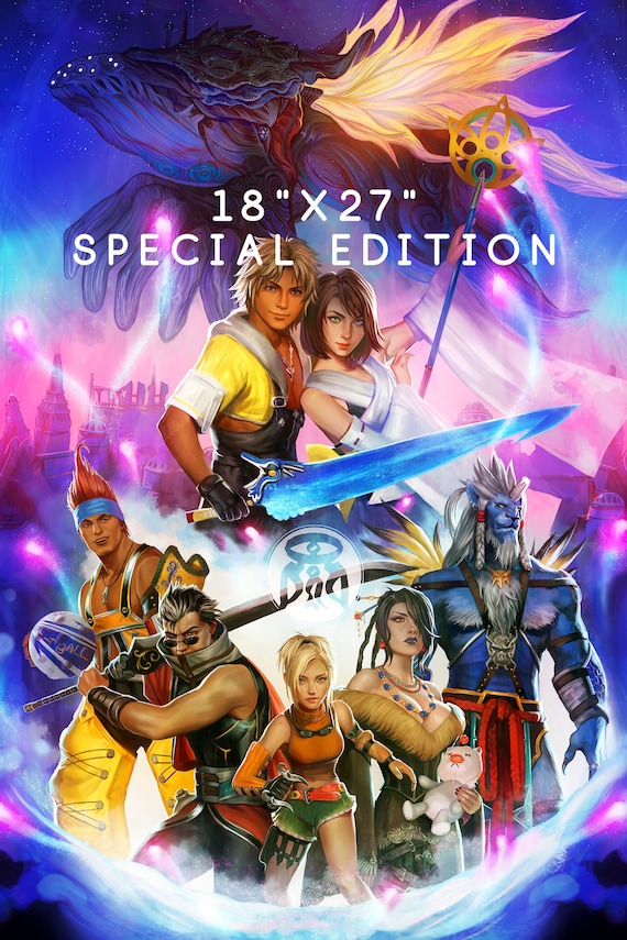 Final Fantasy X - Limited Edition Fine Art Print - FFX Poster