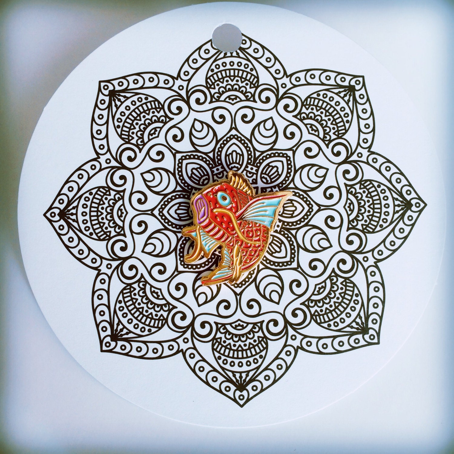 Magikarp Pokemon Pink Glitter or Orange Gold Soft Enamel Lapel | Etsy