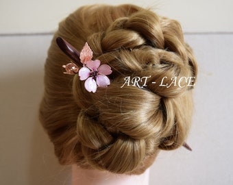 Japanese Hair Flower Etsy