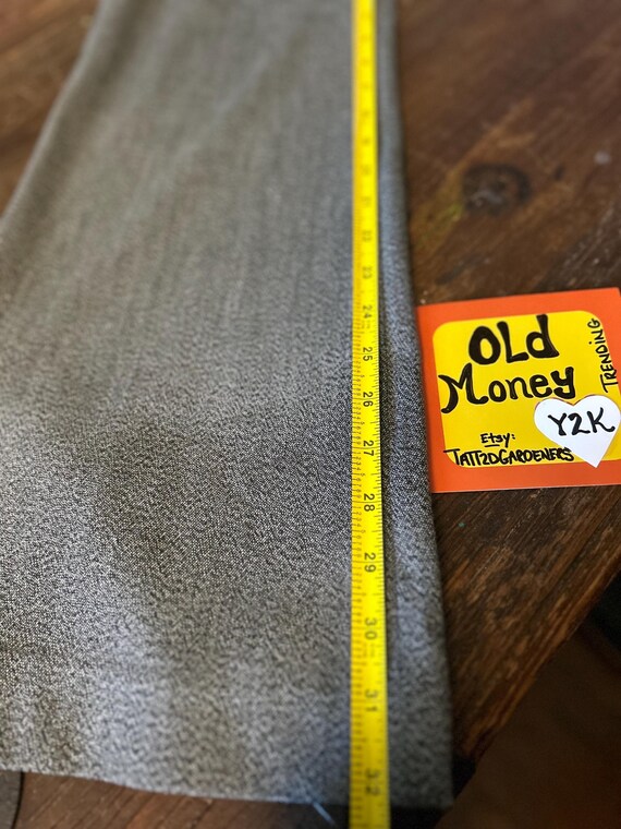 Y2K Express Editor One-Button Mid-Rise Flare Bott… - image 6