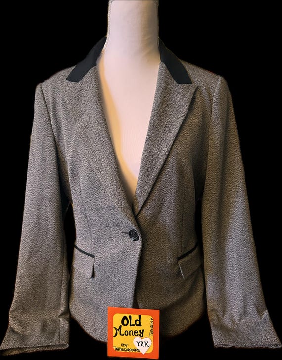 Y2K Express Editor One-Button Mid-Rise Flare Bott… - image 3