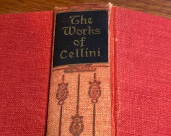 Antique Book-The Autobiography of Benvenuto Cellini One Volume Edition 1927