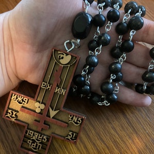 Morning Star Rosary Necklace/Wall Art