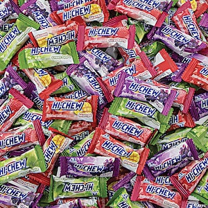 Bonbons assortis faciles à mâcher