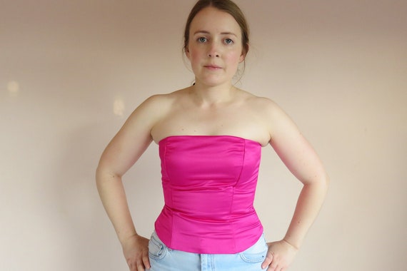 strapless formal top