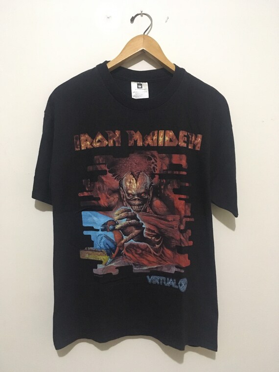 Vintage 1998 Iron Maiden Virtual XI T-shirt